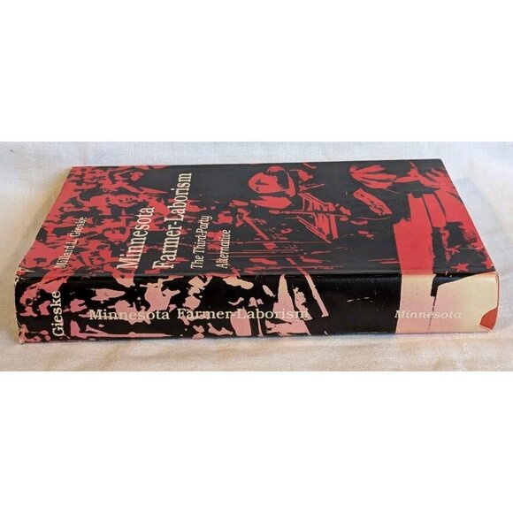 1979 Minnesota Farmer Laborism The 3rd Party Alternative Hardcover Gieske Vtg DJ - Picture 13 of 16